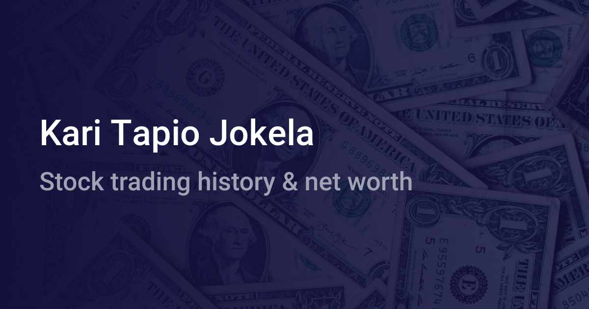 Kari Tapio Jokela Net Worth (2023) | wallmine GB