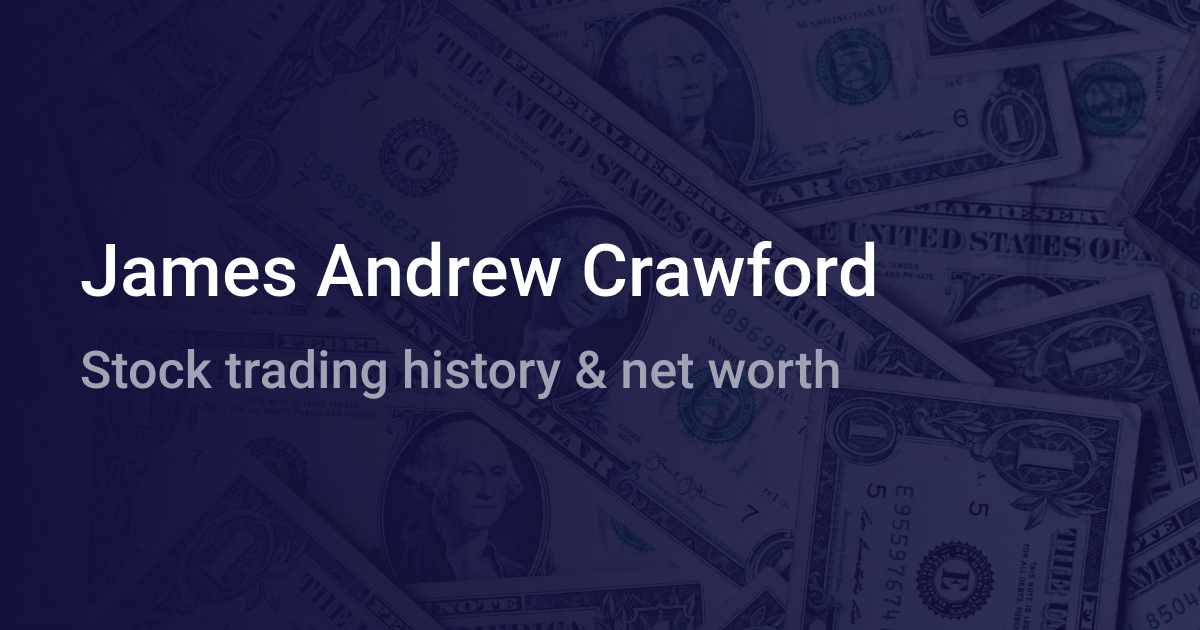 James Andrew Crawford Net Worth (2024) wallmine GB