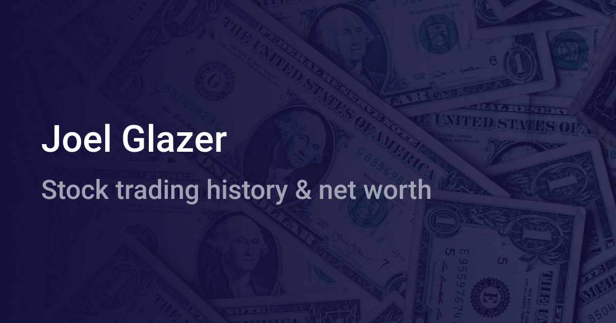 Joel Glazer Net Worth 2021 Wallmine Gb