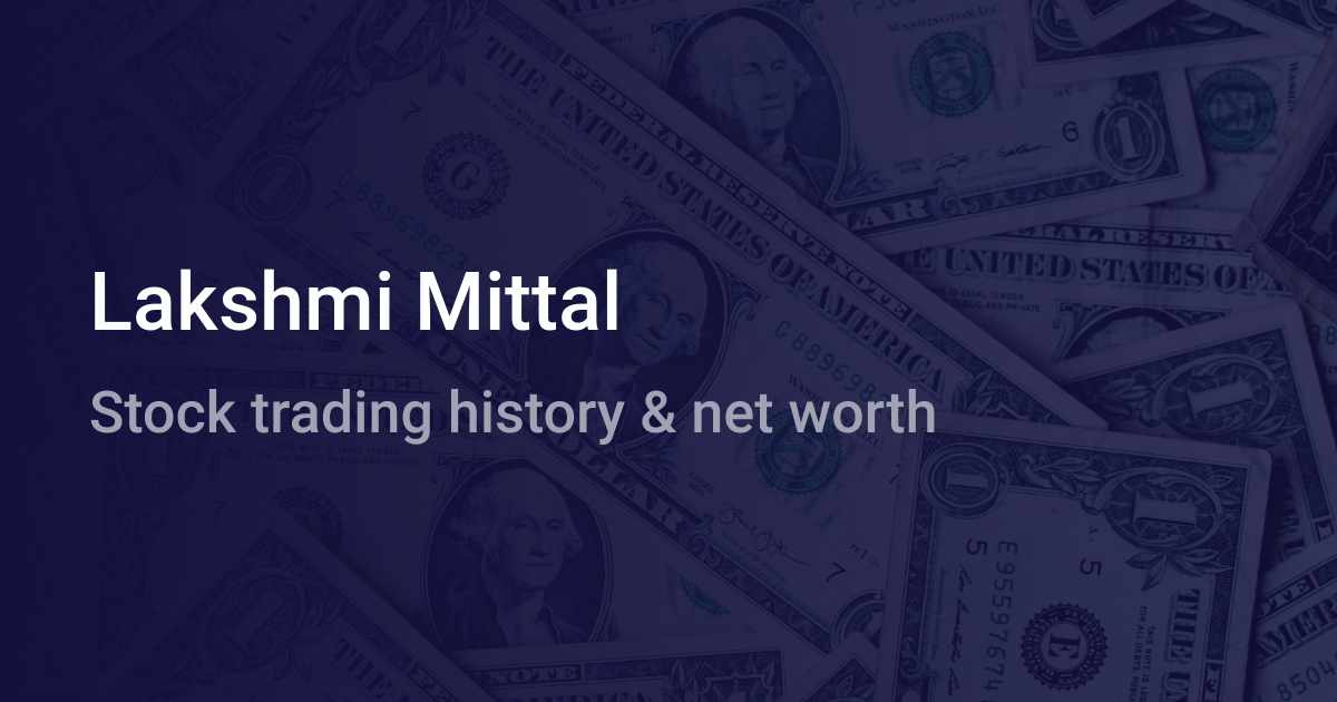 No 6, Lakshmi Mittal