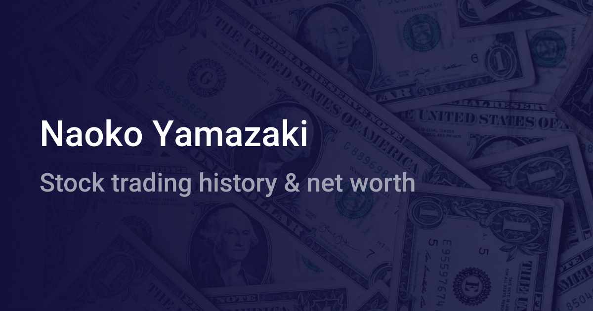 Naoko Yamazaki Net Worth 2024 wallmine