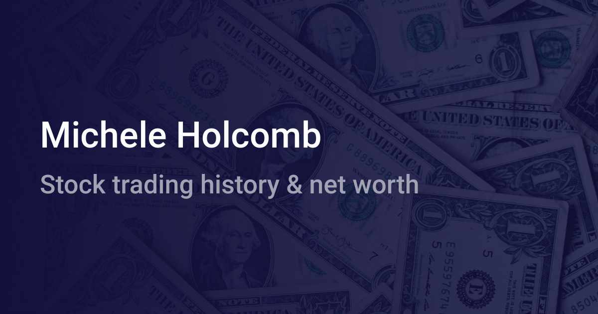 Michele Holcomb Net Worth 2024 wallmine