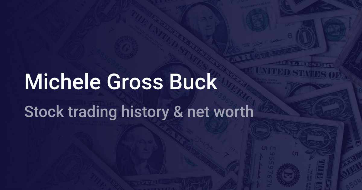 Michele Gross Buck Net Worth 2024 wallmine