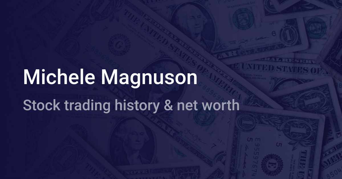 Michele Magnuson Net Worth 2023 wallmine