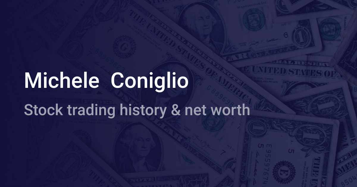 Michele Coniglio Net Worth 2023 wallmine