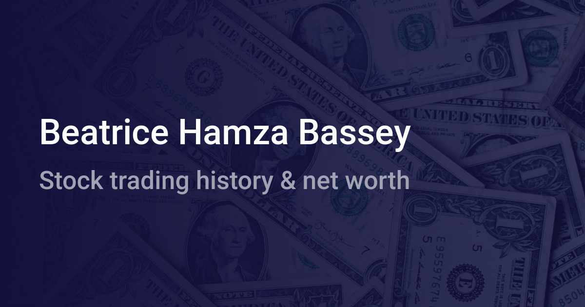 Beatrice Hamza Bassey Net Worth 2024 wallmine