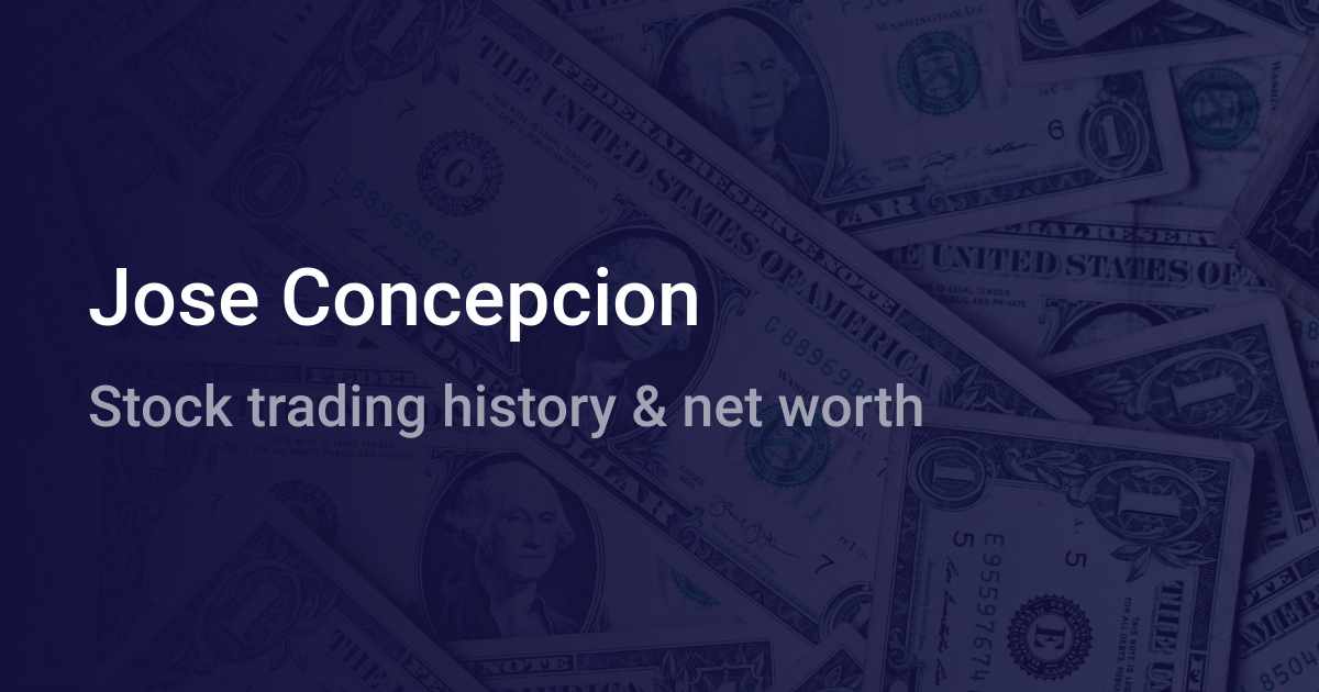 Jose Concepcion Net Worth (2021) | wallmine