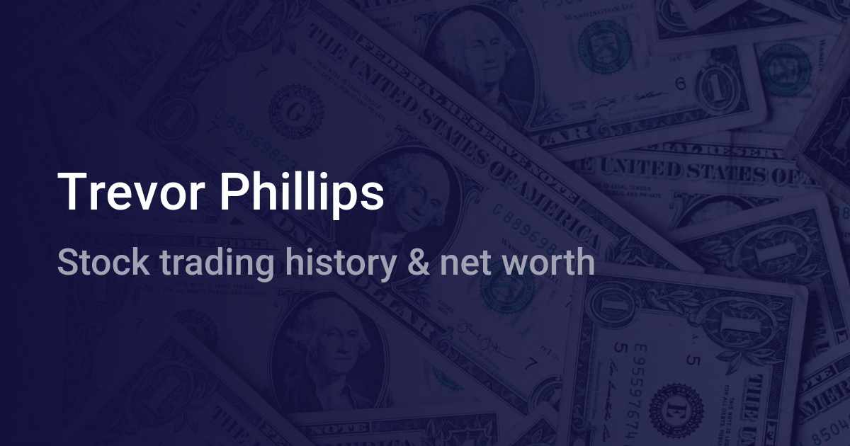 Trevor Phillips Net Worth (2021) | wallmine